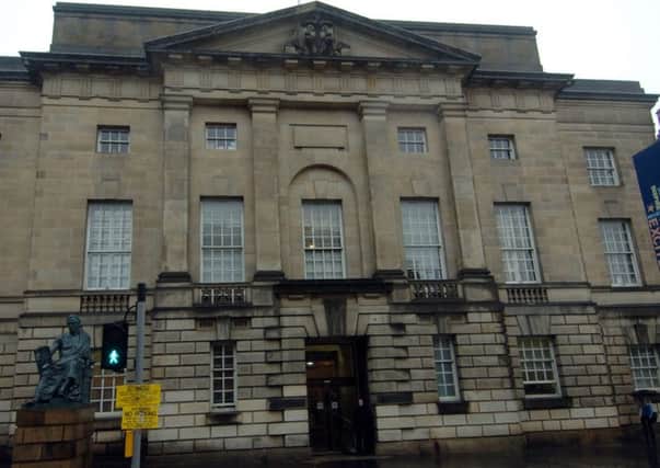 The High Court in Edinburgh heard that Grant Gay punched Mr Wallace.