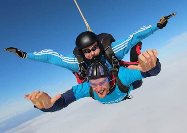 Skydivers can choose a date that suits them for their fundraising challenge in St Andrews.