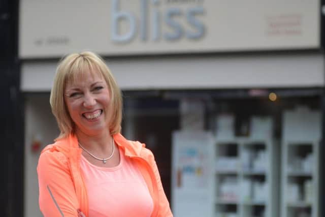 Kirkcaldy businesswoman Christine Cunningham-Smith is also taking part in Moonwalk Scotland next month. (Pic: George McLuskie)