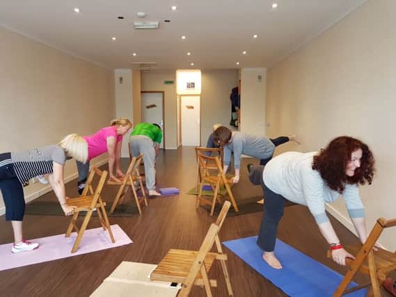 Finding Your Feet yoga group