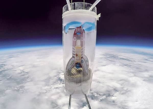 Taurex Tonic heads into space thanks to a Kirkcaldy firm.