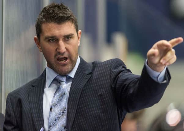 Ryan Finnerty, new head coach at Manchester storm  (Pic: Al Goold)