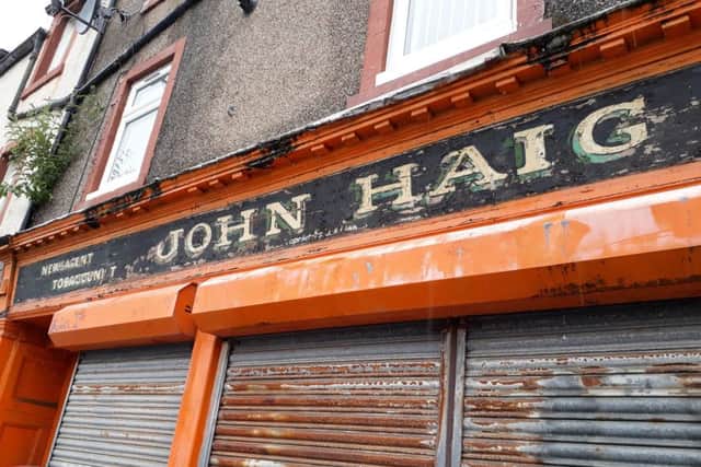 John Haig's, a former newsagent on Links Street