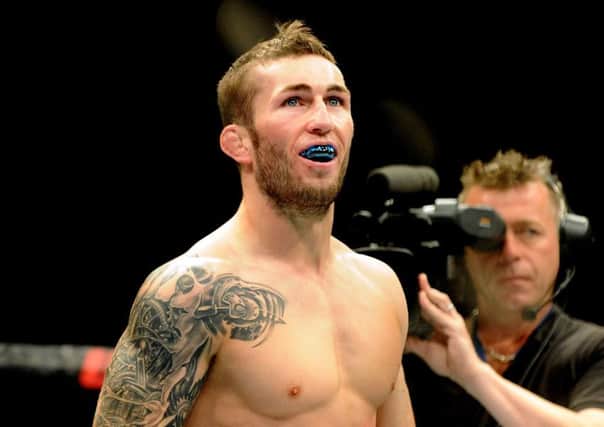 Stevie Ray is preparing to fight at UFC Glasgow on July 16. Pic: Lisa Ferguson