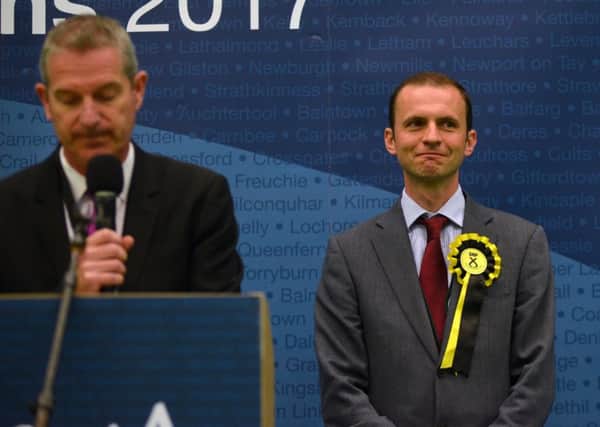 Stephen Gethins wins the North East Fife seat with a margin of just two votes.