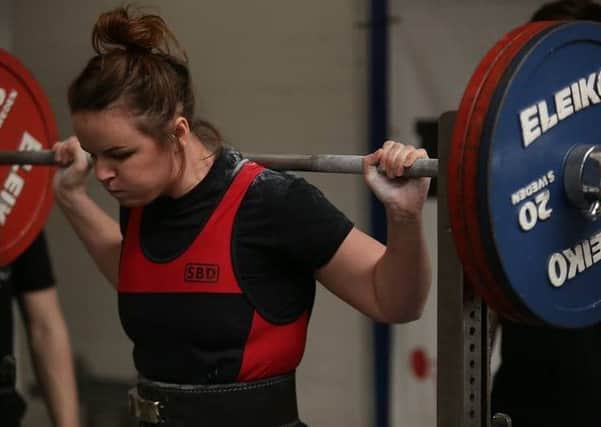 Wendy MacFarlane, Glenrothes weightlifter. Pic: Power-photo.co.uk