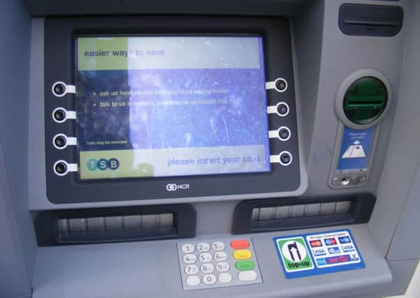 Police are warning the public to be vigilant when using ATM machines after a 'skimming' device was fitted to a machine in St Andrews.