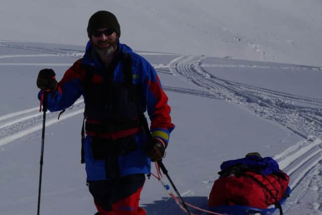 Craig Mathieson, pictured in Eastern Greenland on the 2017 expedition, is founder of The Polar Academy charity. (Picture: The Polar Academy)