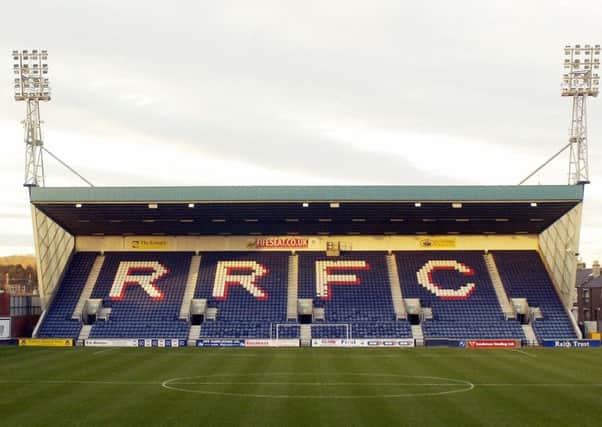 Stark's Park, home of Raith Rovers - both are the focus of much speculation