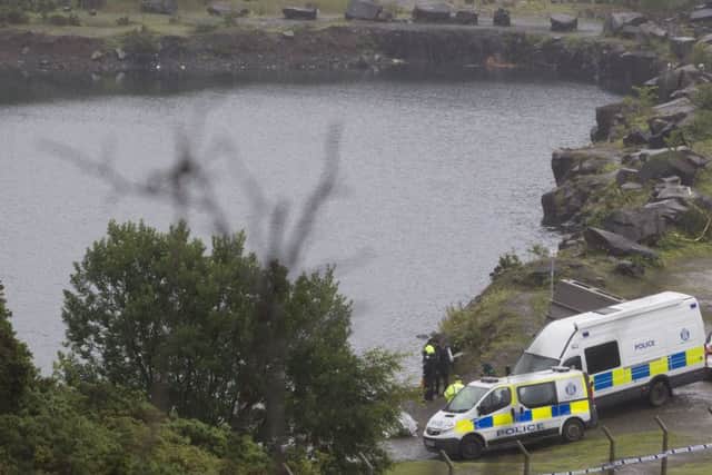 Police searched the water earlier this week after Kelda Henderson went missing. Picture: SWNS