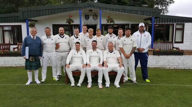 Falkland Cricket Club's Village Cup team of 2017