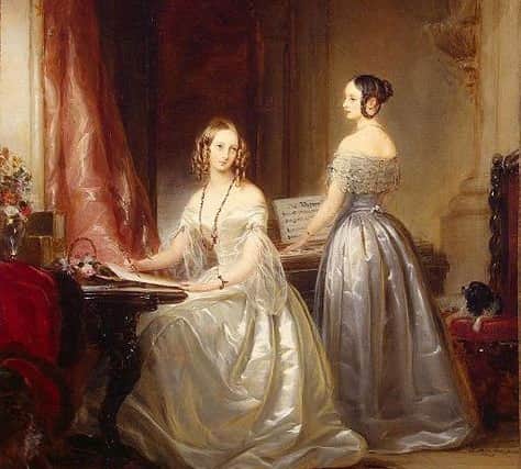 Grand Duchesses Olga Nikolaevna and Alexandra Nikolaevn, by Christina Robertson