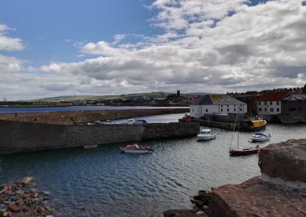 The Fife diver was exploring a WWI U-Boat wreck three and a half miles out of Dunbar harbour.