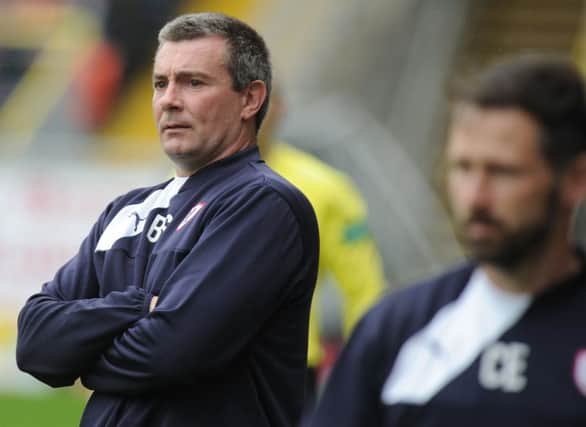 Raith Rovers boss Barry Smith. Pic: George McLuskie