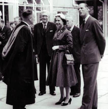 The Queen and Prince Philip's 1958 visit to Kirkcaldy High School