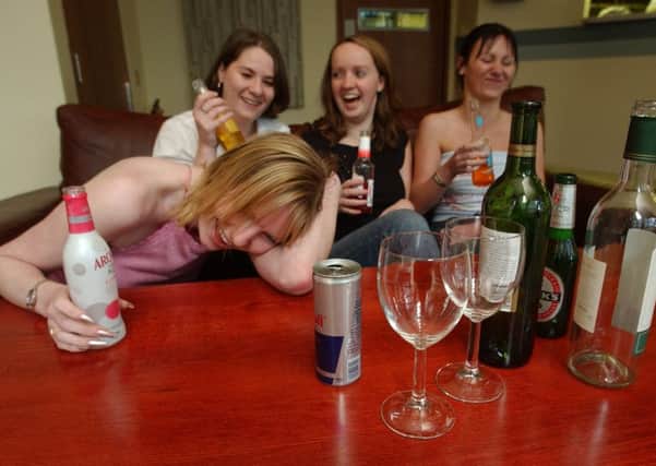 Young women who binge drink increase their risk of developing diabetes later in life. Pic: Phil Wilkinson    .