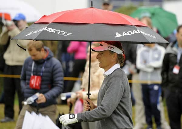 Bernhard Langer will continue his love affair with Scotland in 2018. Picture by Michael Gillen.