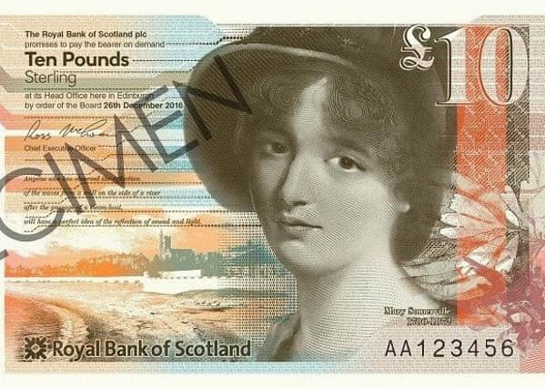 The new Â£10 note.