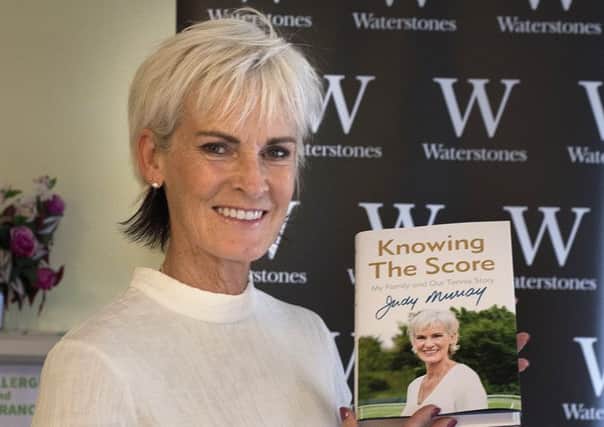 Judy Murray visited St Andrews to promote her book. (Pic: Peter Adamson)