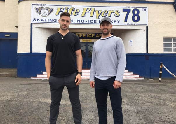 New signings, defenceman Ian Young and netminder Andy Iles, arrived at Fife Ice Arena this week.