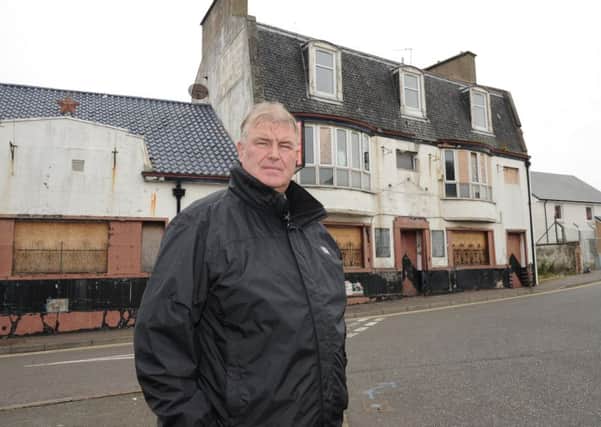 Cllr Davidson wants the Council to purchase the Three Ways Inn if a developer doesn't. (Pic: George McLuskie)