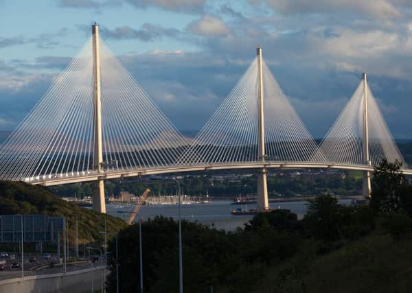 The Queensferry Crossing opens tonight. Pic courtesy of Transport Scotland