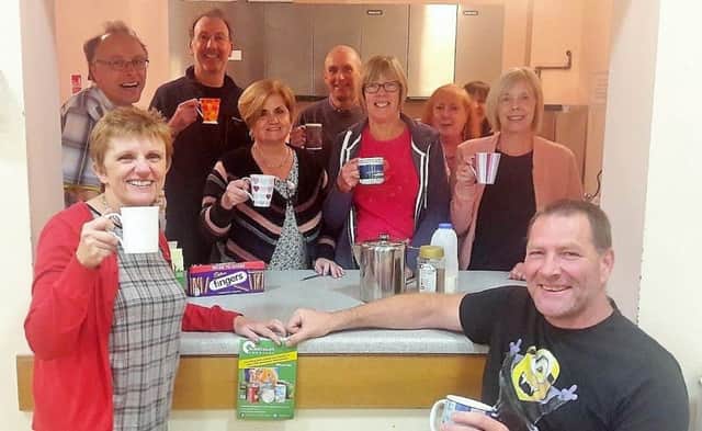 Volunteers from Kirkcaldy Foodbank are asking people to give up a latte a week to help hungry families