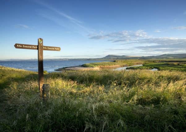 The view towards Largo and Largo Law on the Fife Coastal Path (Paul Tomkins / VisitScotland)