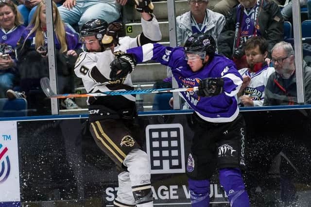 Braehead Clan in action against Manitoba Bison (Pic: Al Goold)