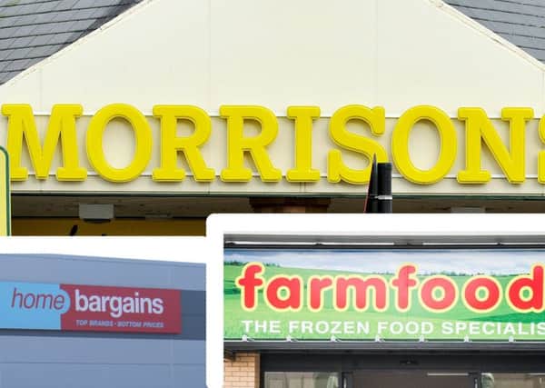 The claims against Docherty occurred when working at Morrisons, Farmfoods, and Home Bargains.