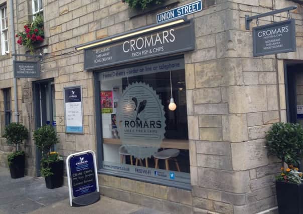Cromars has been named the best fish and chip shop in Scotland.