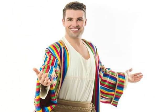 Joe McElderry stars in Joseph and the Amazing Technicolor Dreamcoat which is at the Alhambra later this month.