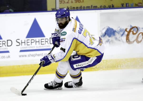 Danick Gauthier has made an early impression at Fife Flyers. Pic: Steve Gunn