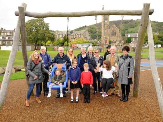 A real community effort - the official opening of the parks. Pic by FPA