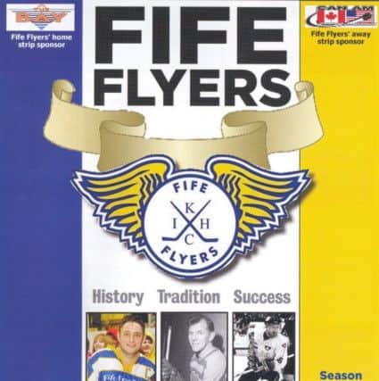Fife Flyers programme from 60th anniversary season, 1998