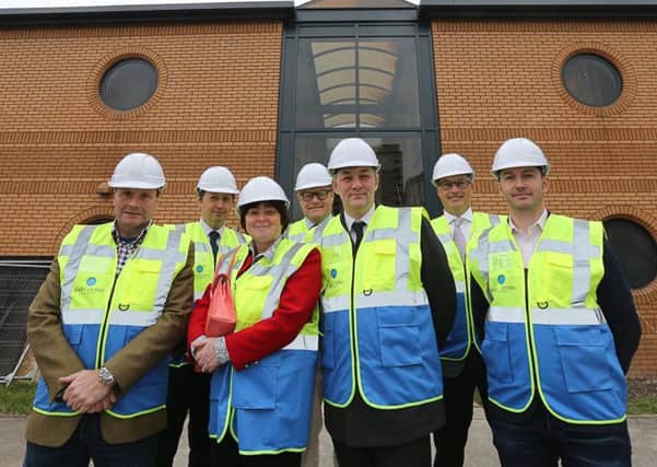 Councillors Altany Craik and Fiona Grant met with contractors to assess progress on several regeneration projects.