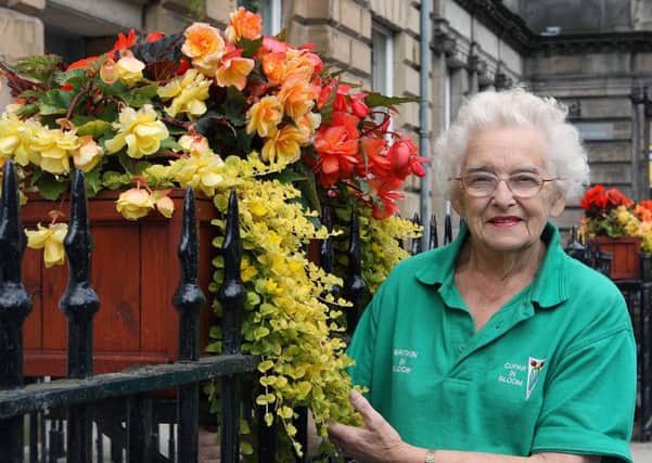 Mary was dedicated to making Cupar beautiful (Pic: Dave Scott)