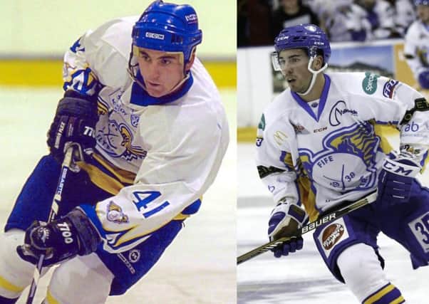 Russell Monteith and Charlie Mosey, Fife Flyers