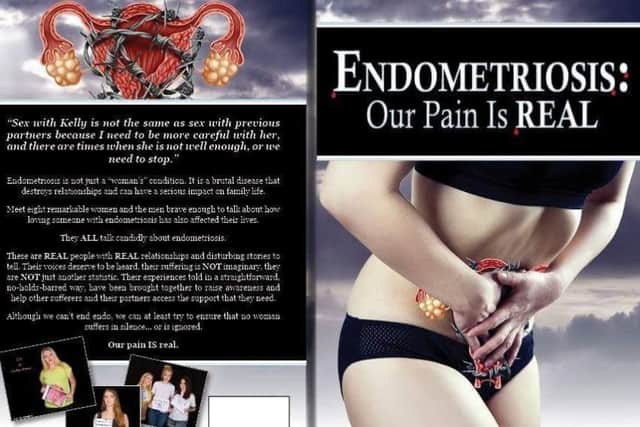Claire's story features in Endometriosis: Our Pain Is REAL by Ingrid Hall.