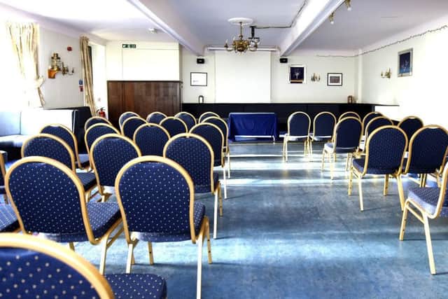 The conference/events room at the Woodside Hotel. Pic credit: Fife Photo Agency.