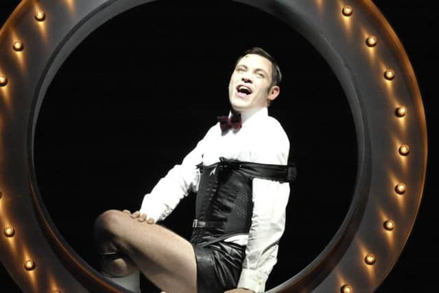 The award winning musical stars Will Young as the eccentric Emcee.