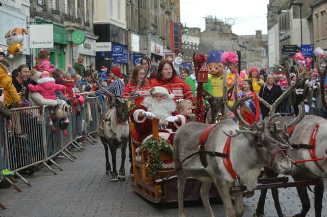 The annual Reindeer Parade took place in Kirkcaldy on Sunday.