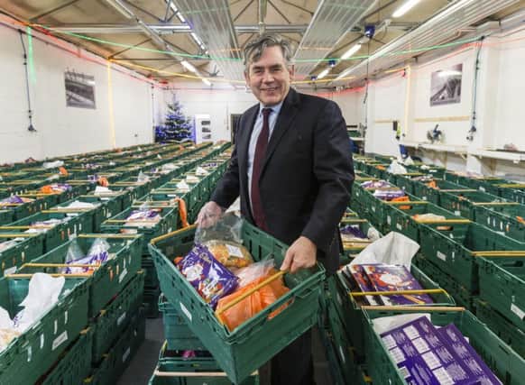 Gordon Brown at the Cottage Family Centre