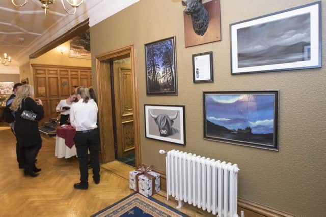 Knock Castle Hotel opens new gallery featuring Scottish artists