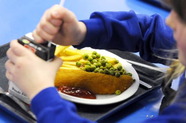 School meals in Fife are being wasted. Pic by Alan Murray