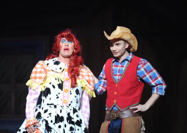 Jack and the beanstalk at the Alhambra Theatre, Dunfermline.