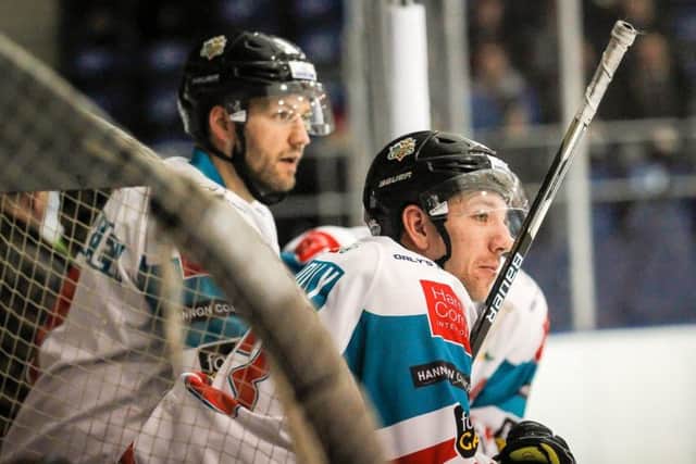 Penalty problems for Belfast Giants against Fife Flyers, Challenge Cup QF first leg (Pic: Jillian McFarlane)