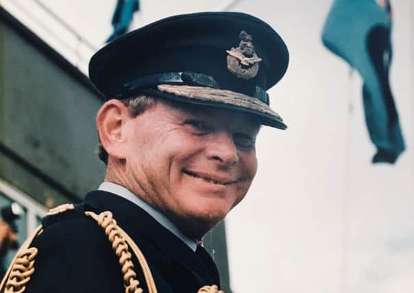 Air Commodore Jack Haines OBE, former RAF Leuchars Station commander.