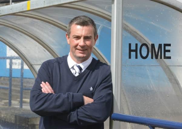 Raith Rovers manager Barry Smith. Pic: George McLuskie