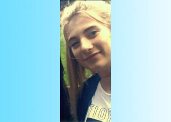 Fife teenager Carmen Buchan has not been seen since December 31.
